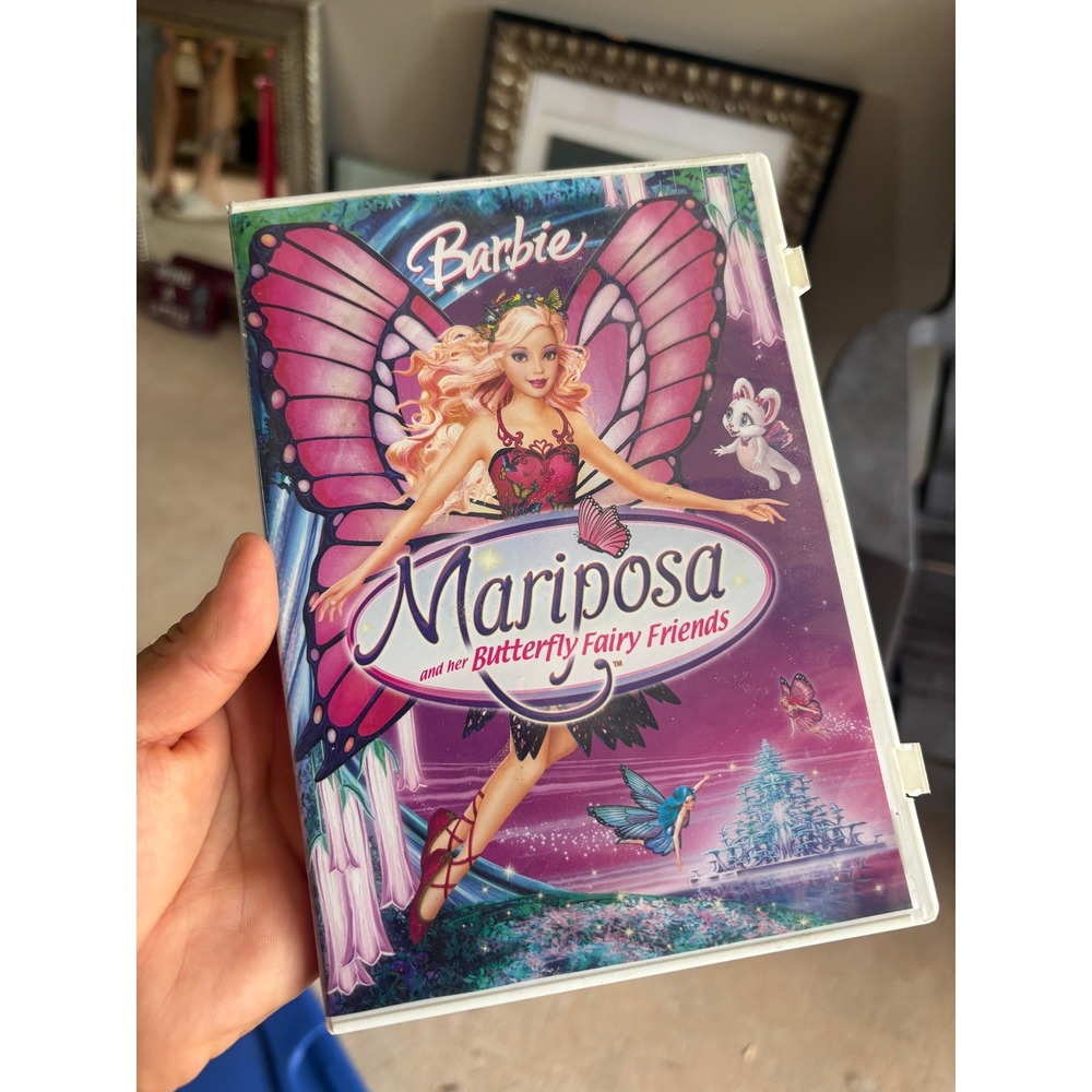 Barbie Mariposa and her Butterfly Fairy Friends DVD Animated Movie Kids Film